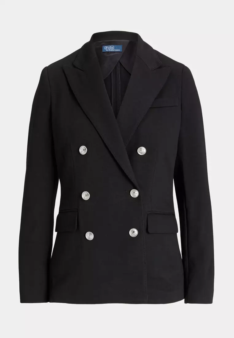 Buy Polo Ralph Lauren Double-Breasted Knit Blazer 2025