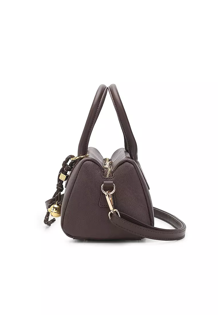 Women's Top Handle Bag / Sling Bag / Crossbody Bag - Dark Coffee