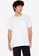 ZALORA BASICS white Flower Pocket T-Shirt 2D75CAAE42B824GS_1