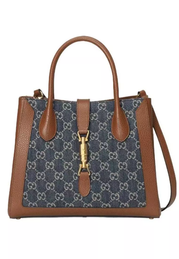 Buy Gucci Gucci Washed tannin fabric leather Women s handbag