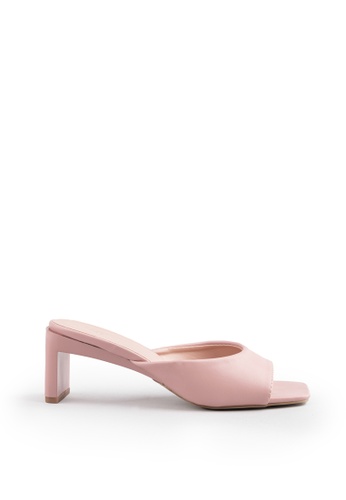 線上選購nose Coloured Heel Slide 魚口凉鞋 Zalora台灣