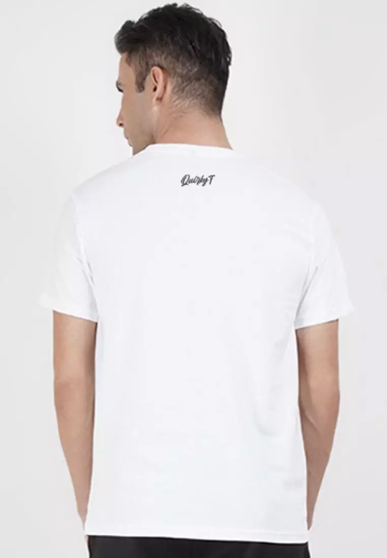 Authentic Graphic White Cotton Short Sleeve Street Wear Essential T-Shirt