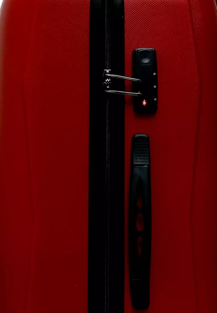 Gavriel Koper Jumbo Size 30 Inch Big Compartment Travel Bag Unisex Material Fiber ABS ORIGINAL - Maroon