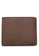 Volkswagen brown Men's RFID Genuine Leather Bi Fold Center Flap Short Wallet With Coin Compartment C80FEAC4B2A035GS_2