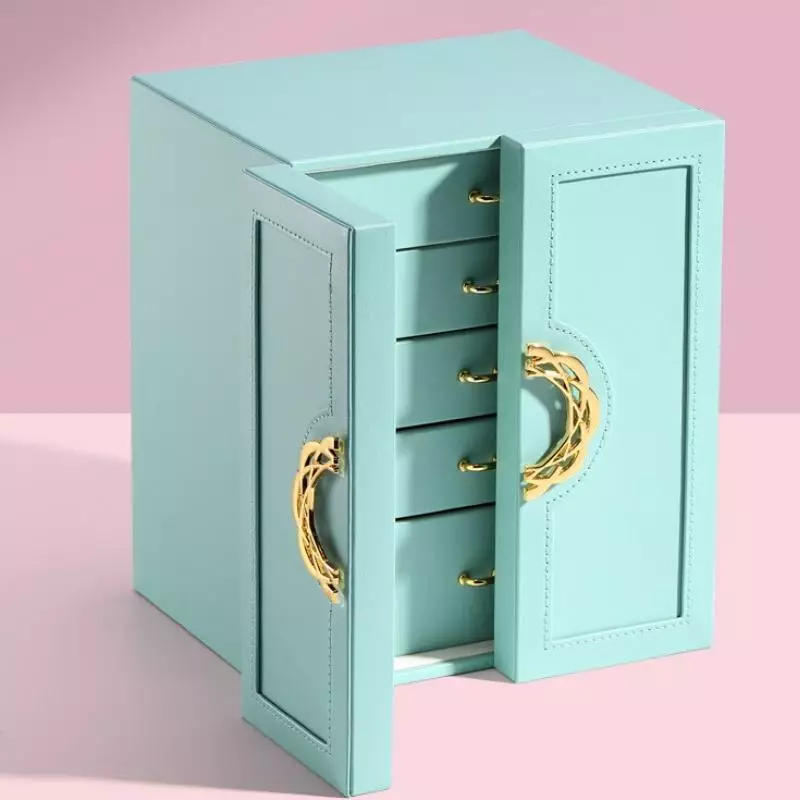 Buy DILAS HOME 5tier Wardrobeshaped Jewellery Organiser (Tiffany Blue