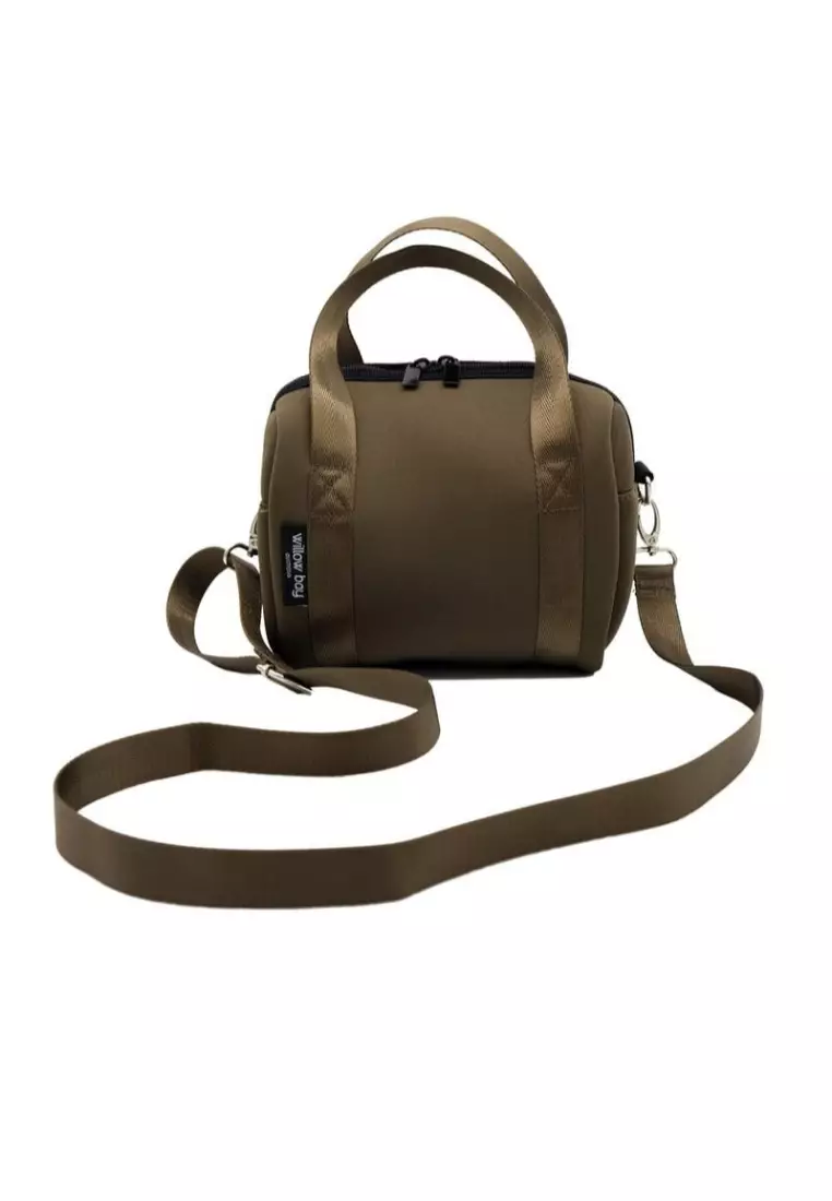 Buy DAYDREAMER BRANDED Neoprene Tote Bag - RUST BROWN Online in