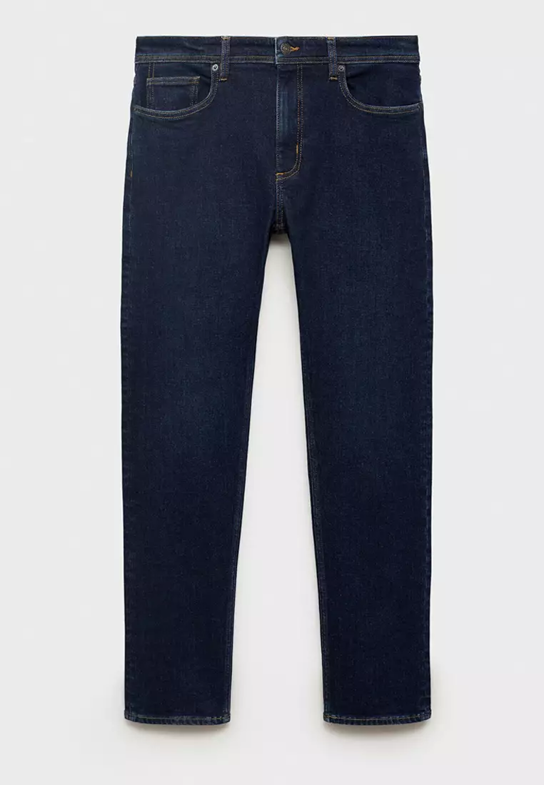 Jan Slim-Fit Dark-Wash Jeans