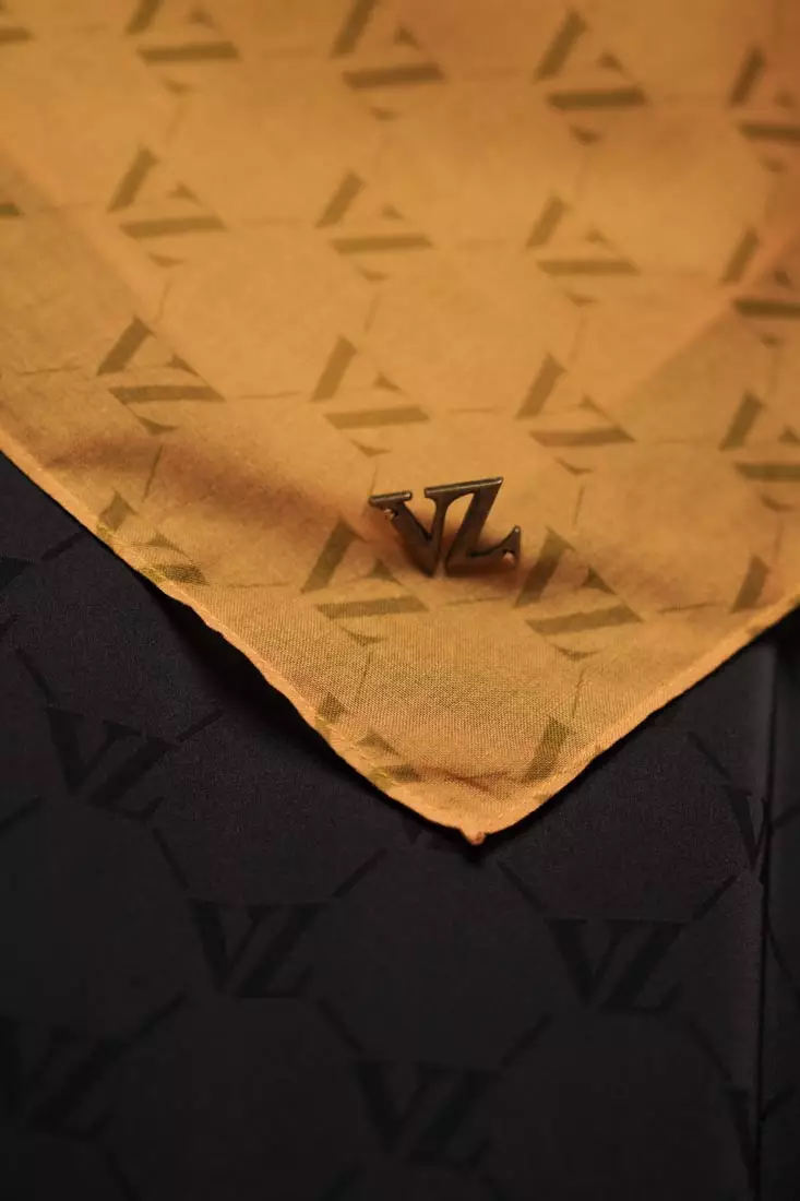 Monogram Voal Scarf