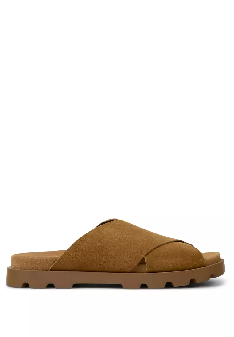Buy CAMPER CAMPER Men X-Strap Sandal /BRUTUS SANDAL /brown-K100775