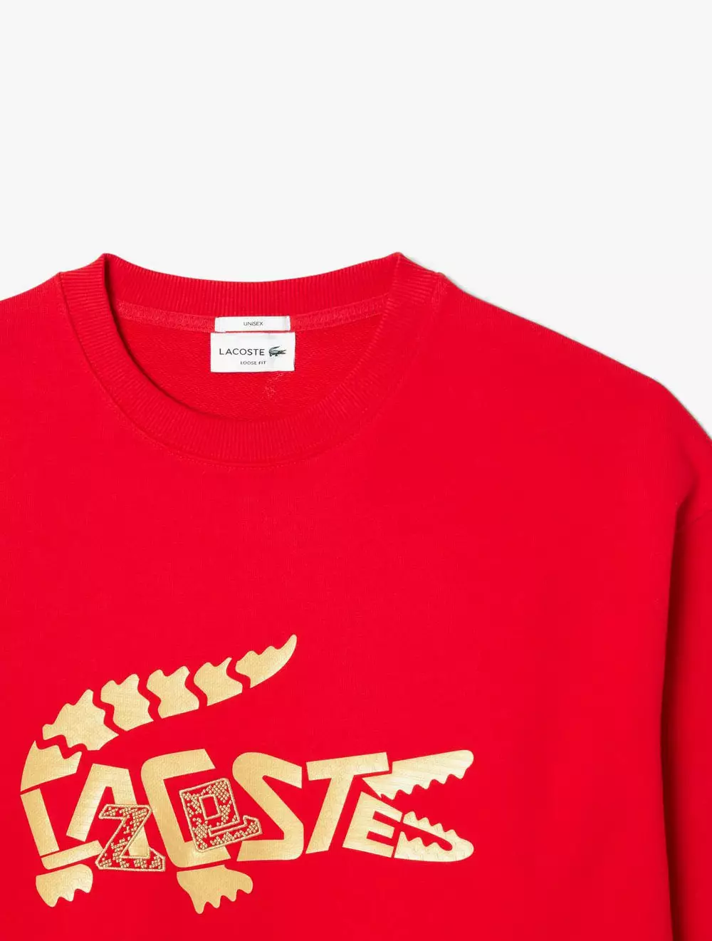 Relaxed Fit Lunar New Year Sweatshirt - Red