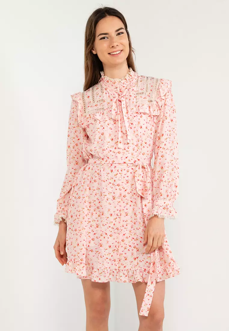 Zalora on sale pink dress