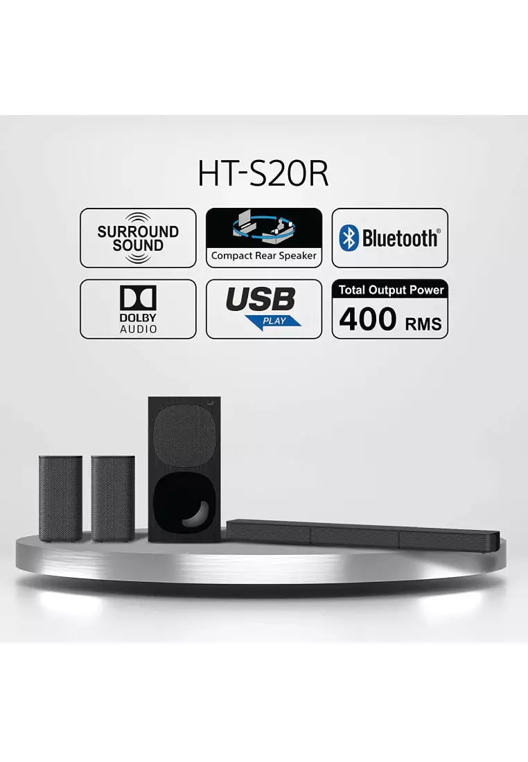 Buy Blackbox Sony Soundbar with Subwoofer HTS20R 5.1ch Home Cinema