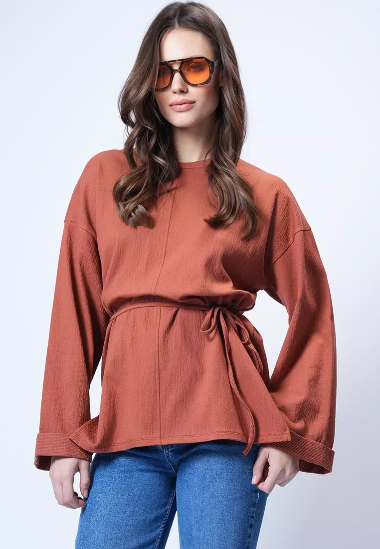 Waist Tie Blouse