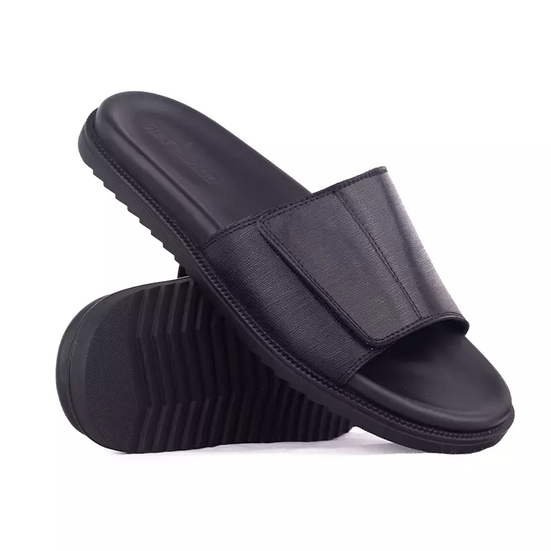 Sandal Kulit Pria Gino Mariani Hector Black