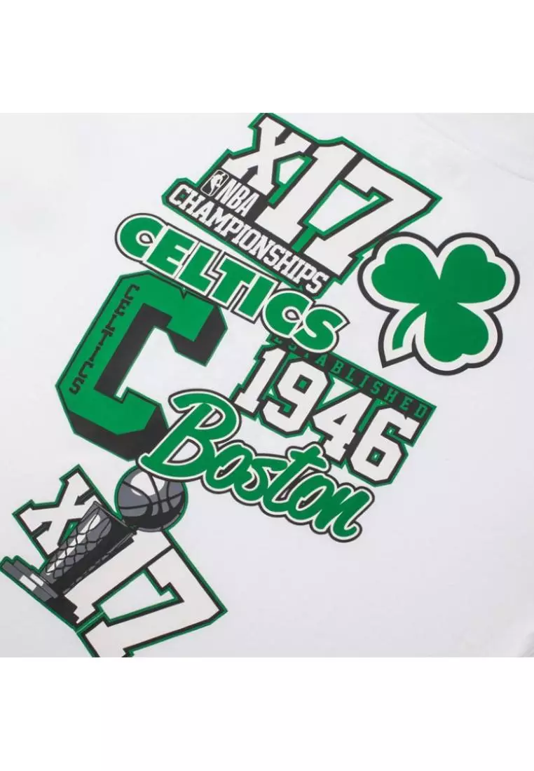 Boston Celtics Badges Madness Mens T-Shirt  [C]