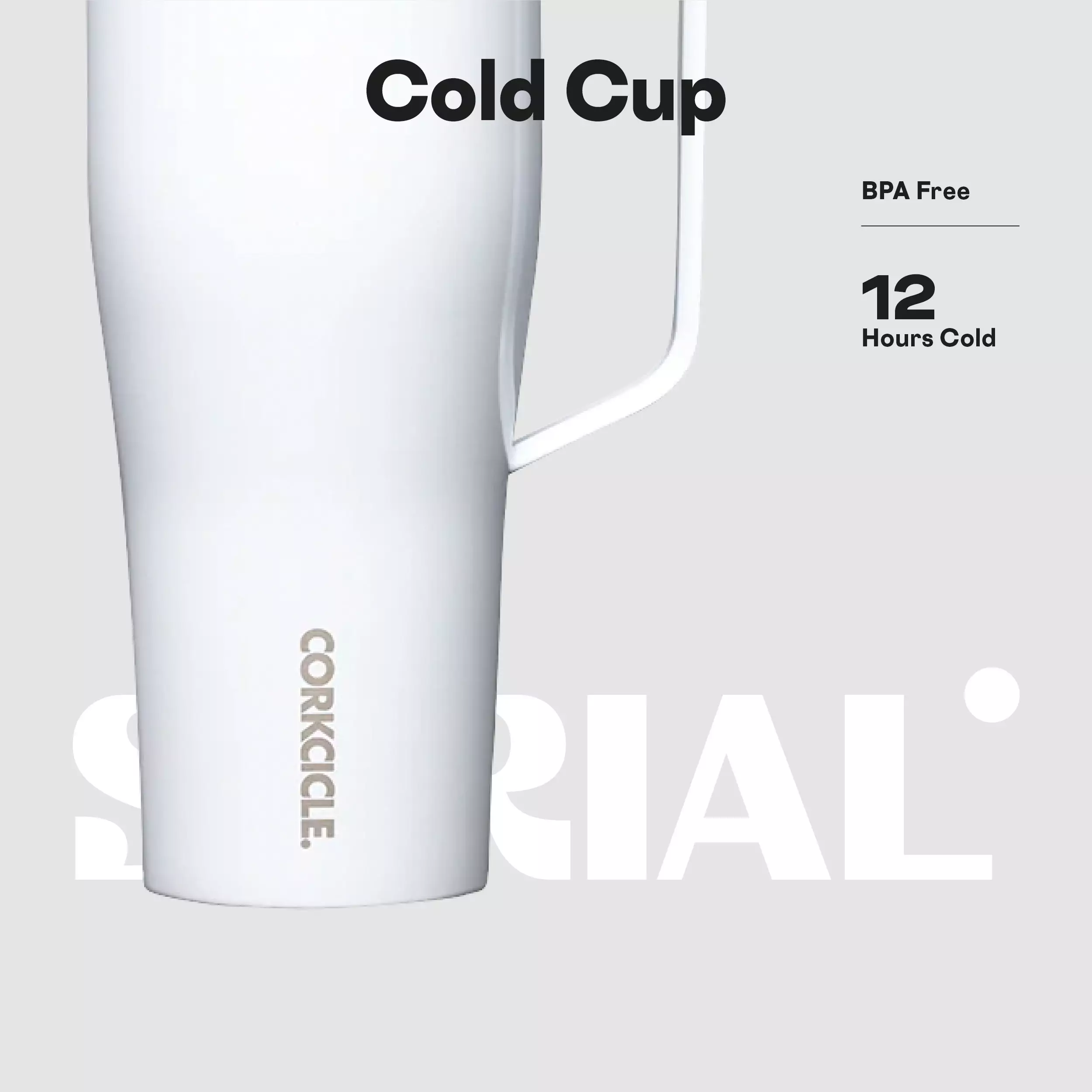 CORKCICLE® Cold Cup 30oz - White