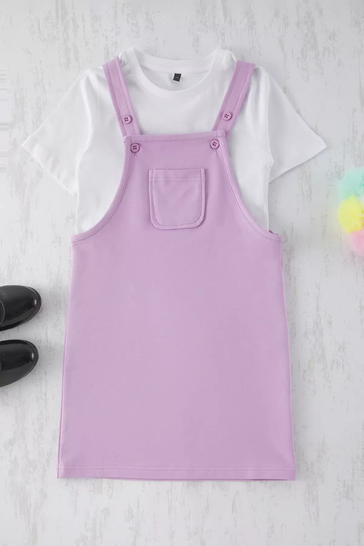 T-Shirt Pinafore Dress