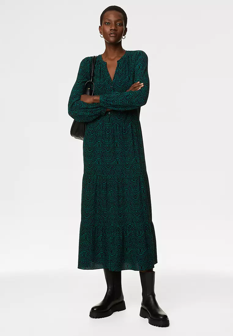Green Dress Marks And Spencer Evening Wear Marks Spencer 14 Teal