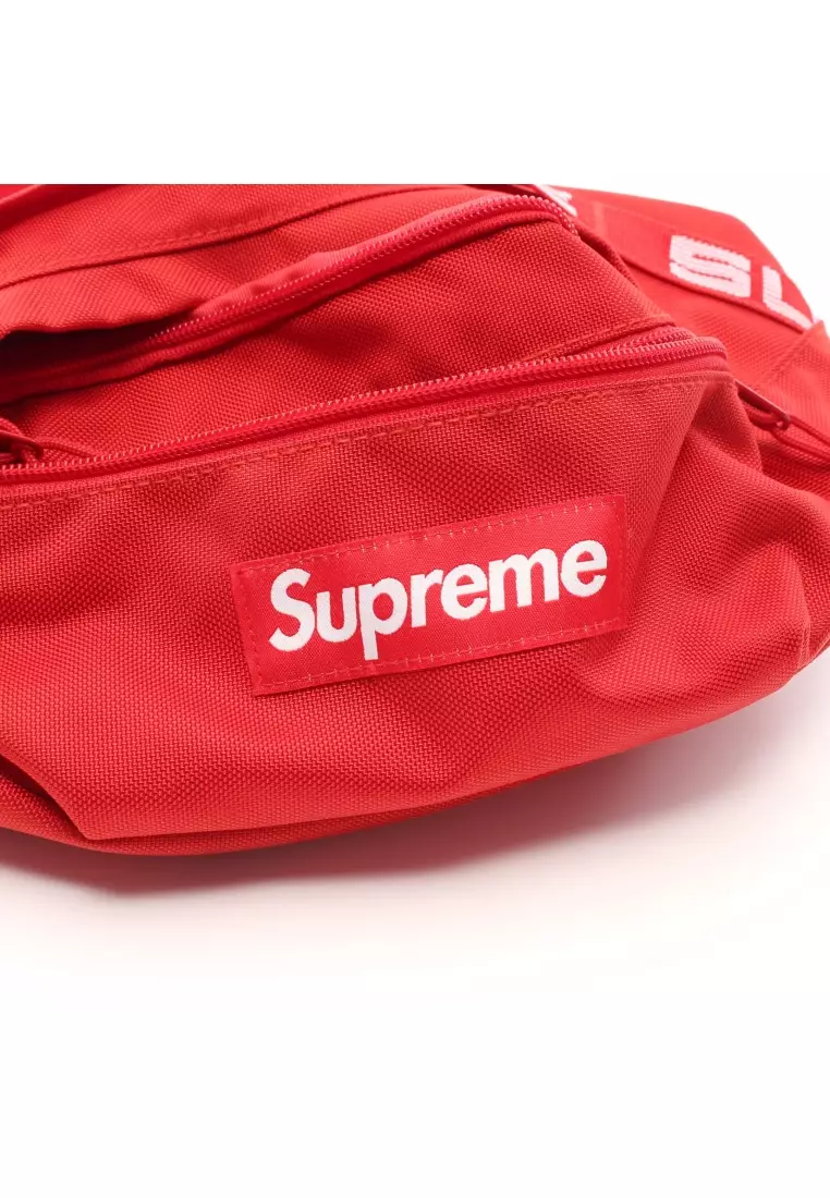 Supreme ss18 red waist bag sale