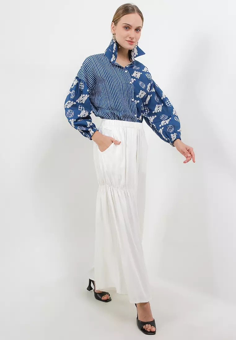 Woman's Shirt Audrey Balloon Cut&Sew