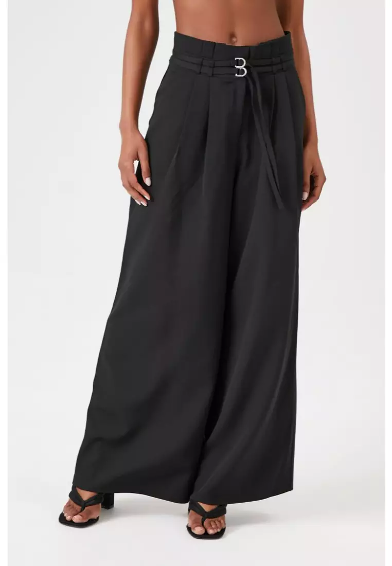 Buy FOREVER 21 Pleated Wide Leg Pants 2024 Online ZALORA Philippines