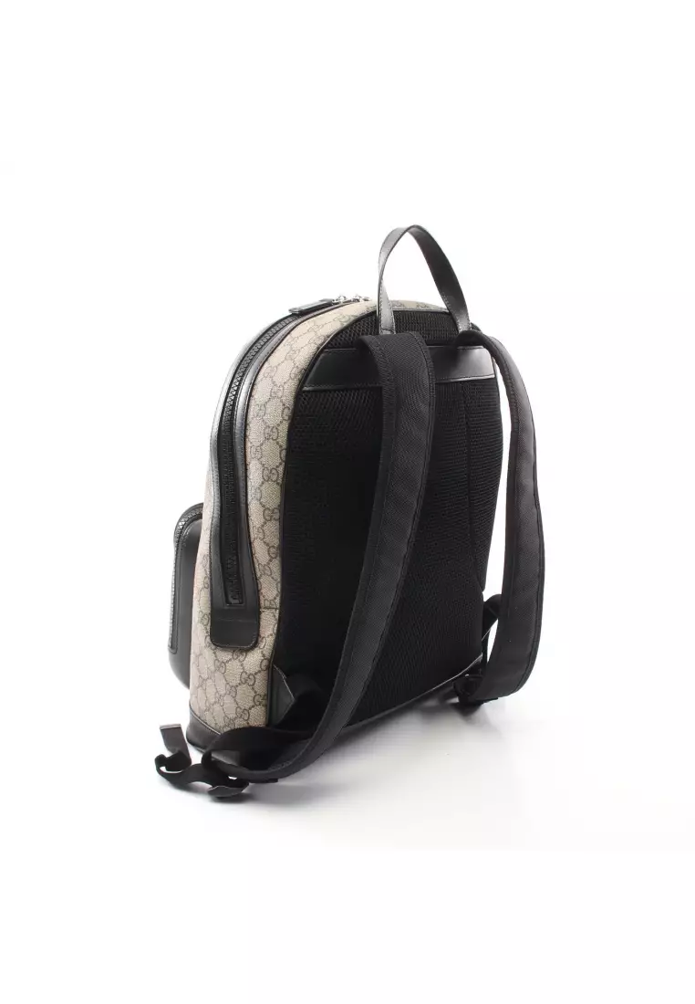 Buy Gucci Pre-loved GUCCI GG Supreme Small Backpack rucksack PVC leather  beige black 2023 Online