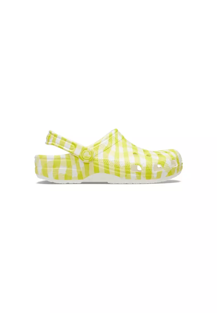 Classic Gingham Clog in Daylily