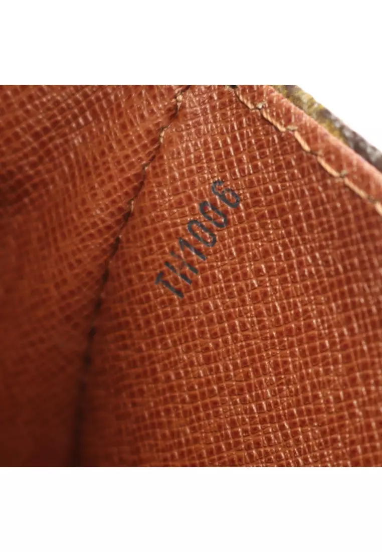 Pre-Loved Louis Vuitton Sun Crew GM monogram Shoulder bag PVC leather Brown