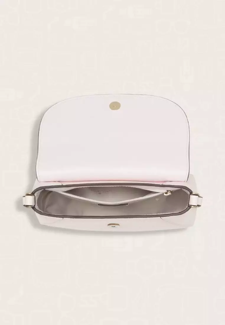 Kate Spade Monica Mini Flap Crossbody Shimmer Pink