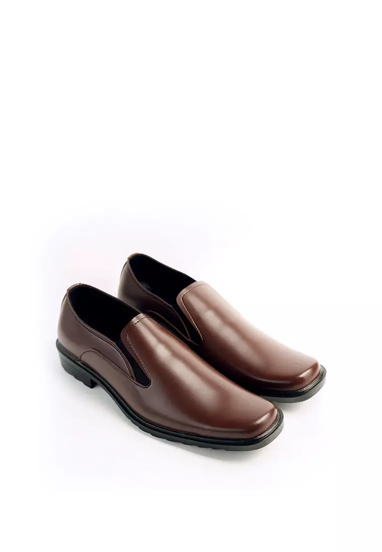 PAULMAY - Sepatu Formal Slip on Pria Wina 75 Black