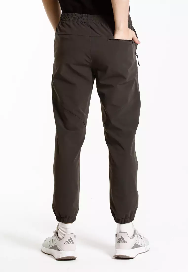 Forest Stretchable Slim Fit Tracksuit Men Track Pants Unisex Track Bottom | Seluar Track Lelaki - 10787-03Dkgrey