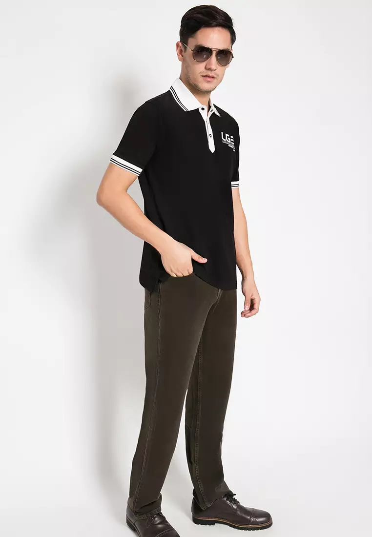 LGS - Jeans - Celana Panjang - Warna Coklat Gelap - LEJT.052.388V.081.7C