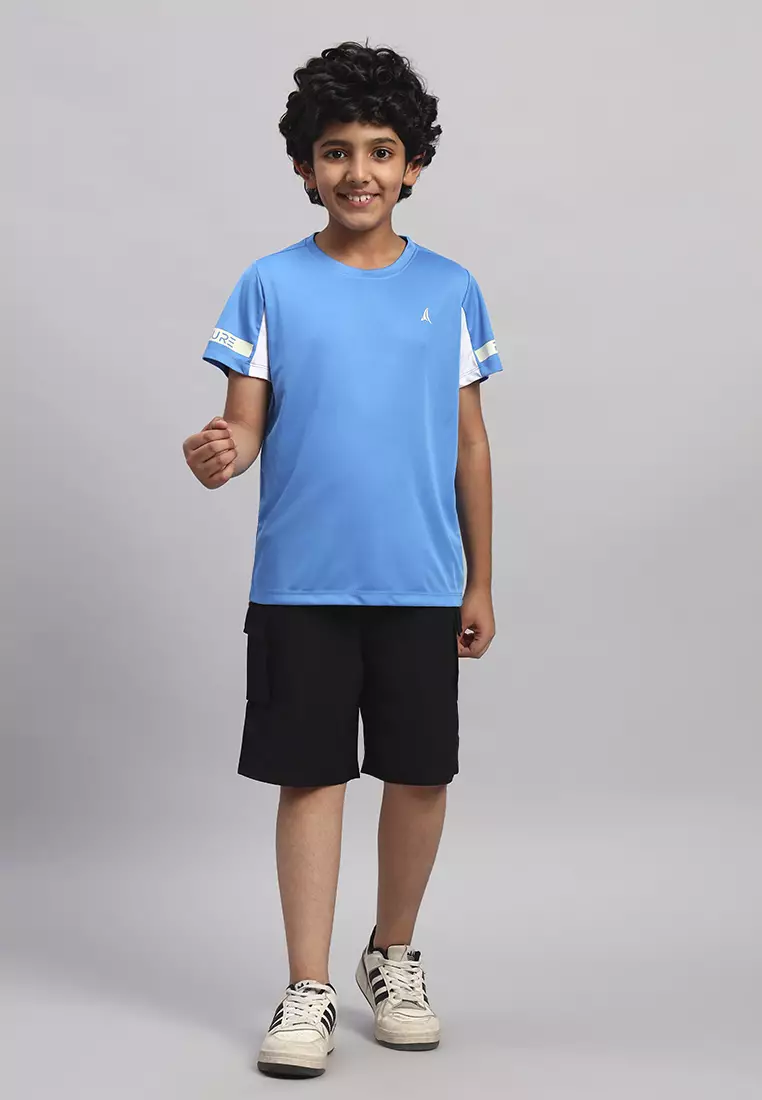 AeroEdge Mesh Sleeve Athletic Running Tshirt