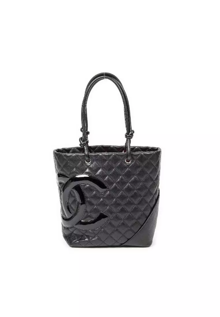 Chanel Cambon Ligne Bucket Tote in Black