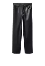Buy MANGO KIDS Faux Leather Trousers 2024 Online ZALORA Singapore