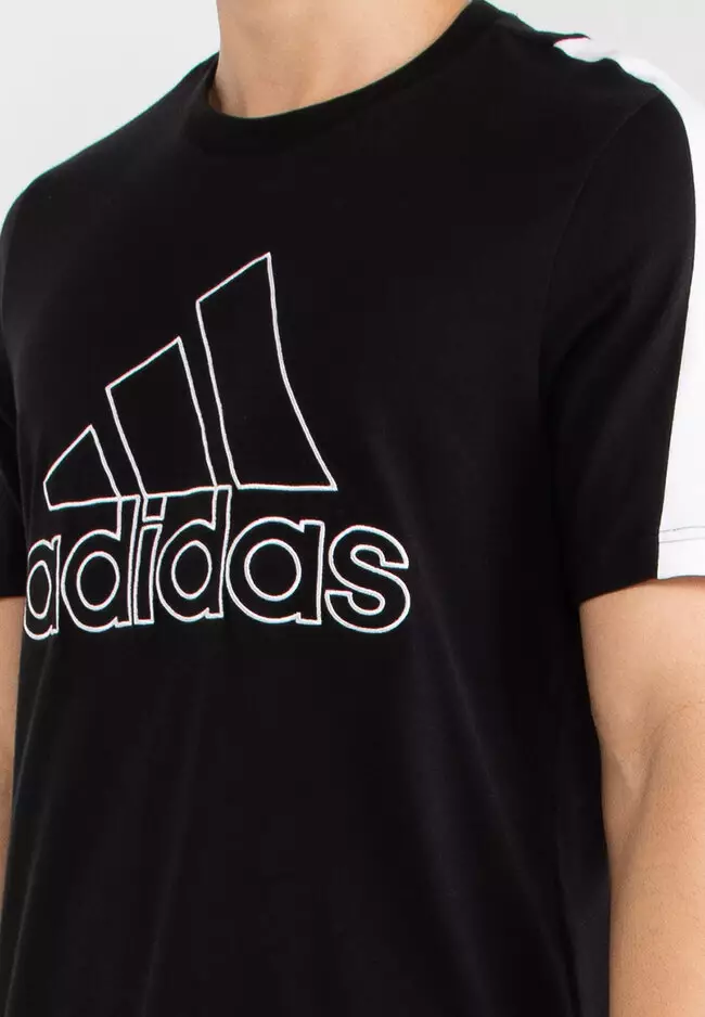 ADIDAS future icons embroidered badge of sport t shirt