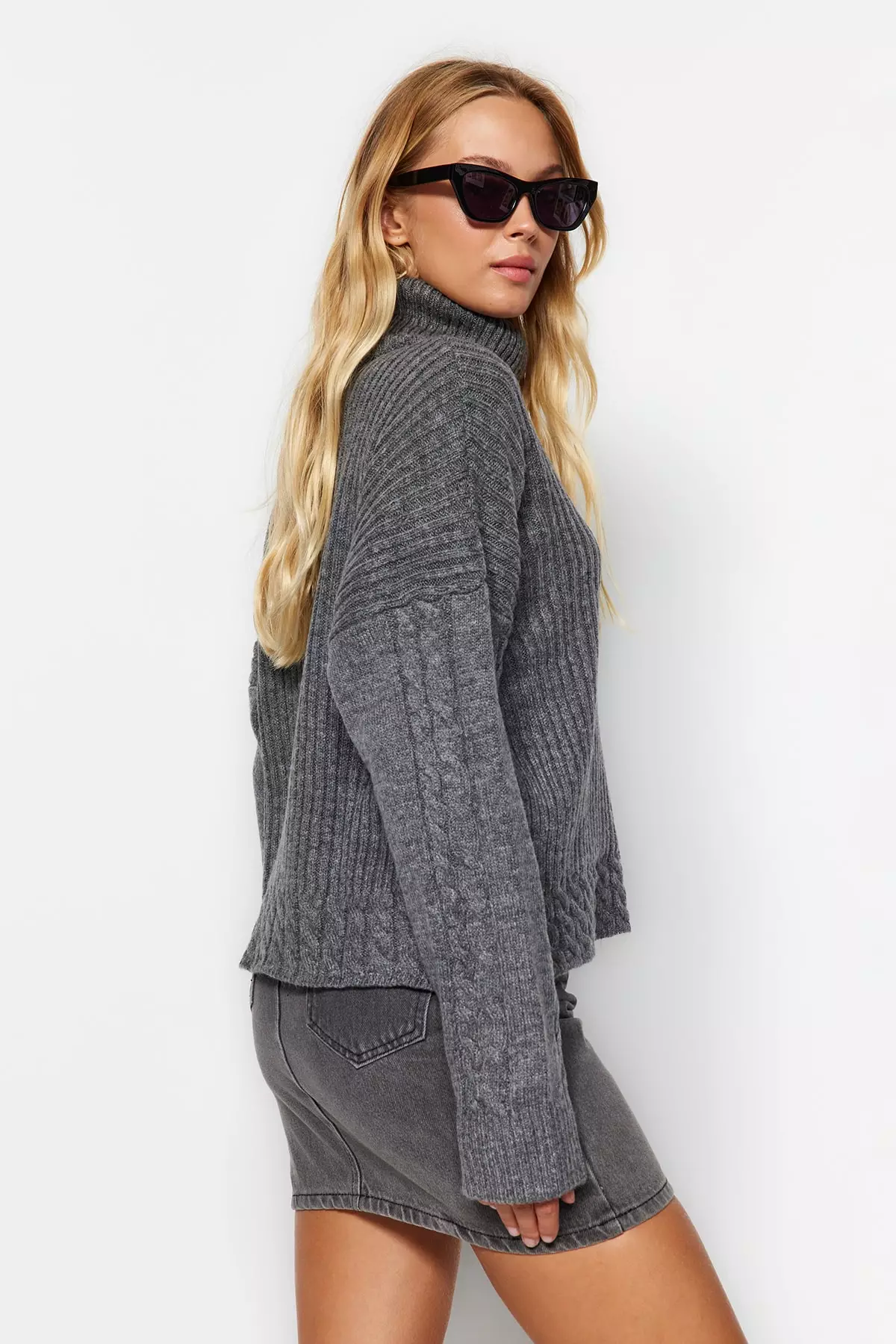 Turtleneck Knitwear Sweater