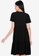 BUNTIS black Dea Maternity V-Neck Layered Dress EEF33AAD736CB1GS_2
