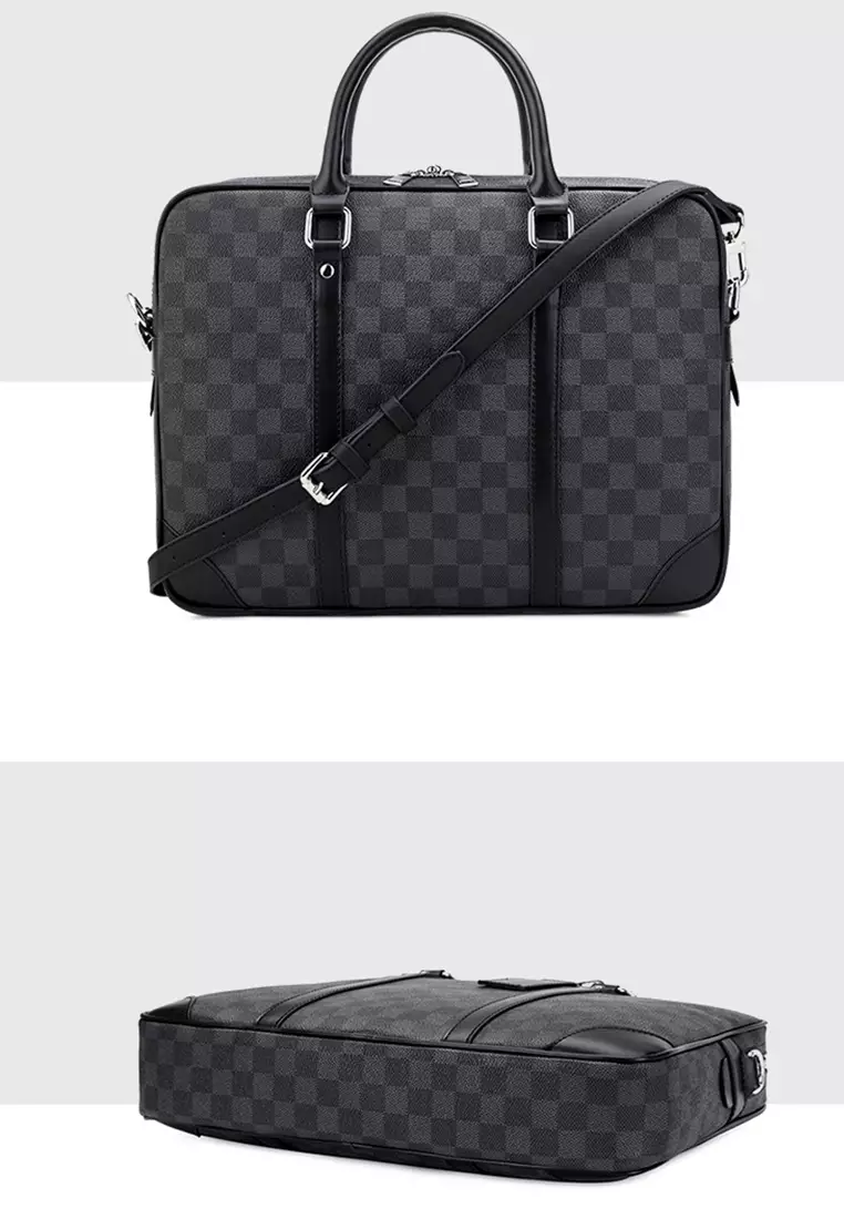 Buy AOKING Leather Business Laptop Briefcase small Size 2024 Online