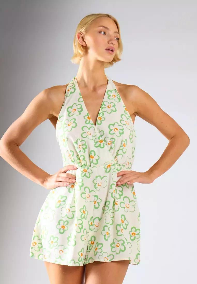 Halter Neck Playsuit