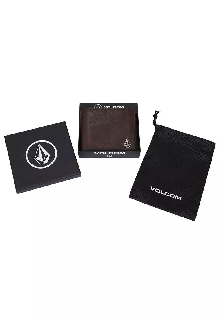 MLW SINGLE STONE LEATHER WALLET BROWN