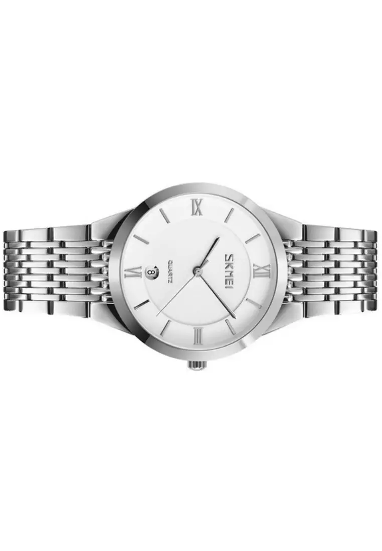 Jam Tangan Analog Casual Pria Waterproof Strap Tali Material Stainless Steel LQ24 ORIGINAL