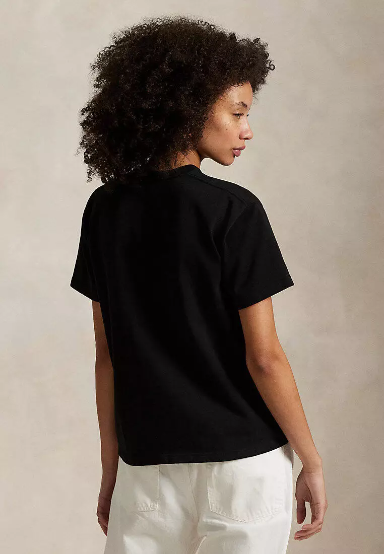 Relaxed Fit Cotton Jersey Tee