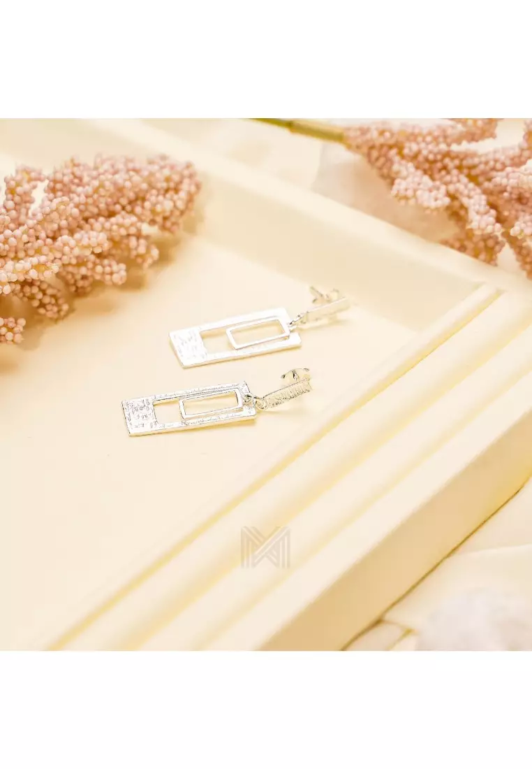 Buy Millenne MILLENNE Millennia 2000 Double Rectangular White Gold