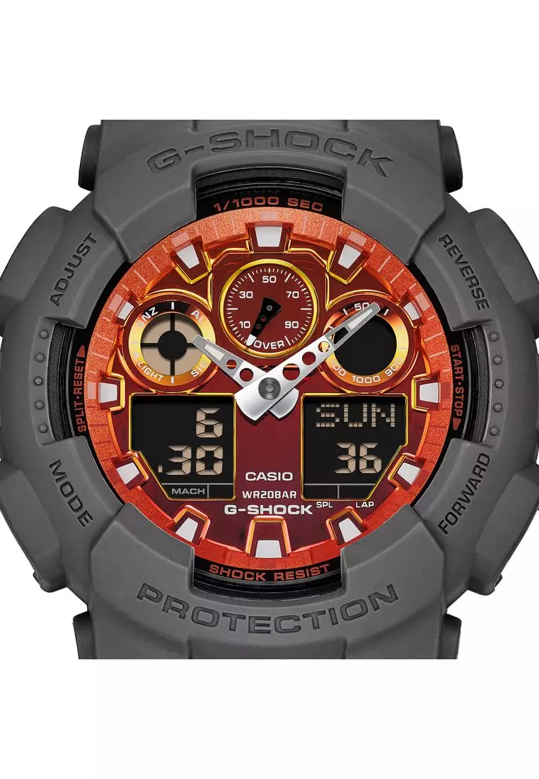 CASIO G-SHOCK GA-100FL-8A