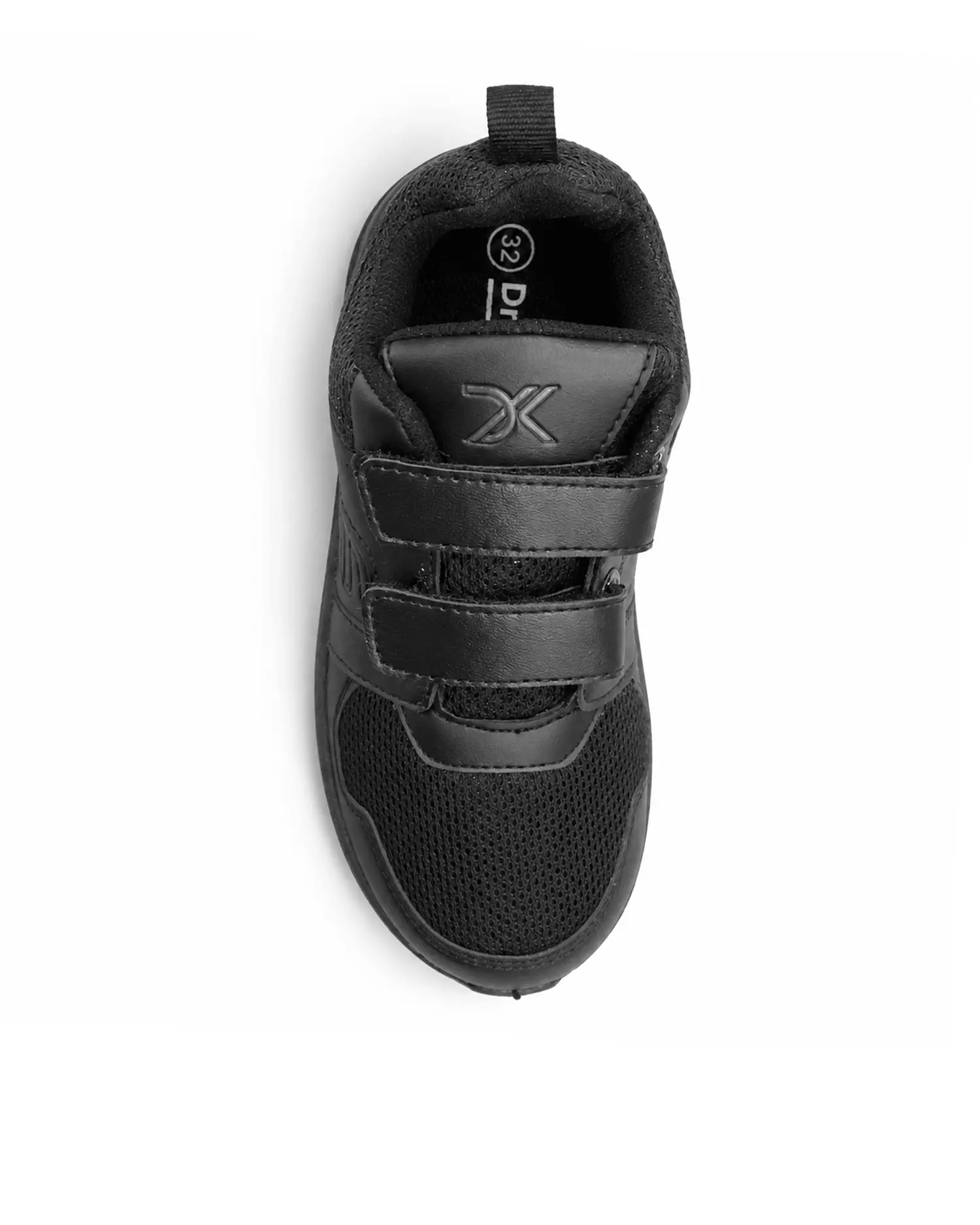 Dr. Kevin Kids Sepatu Sneaker Anak Tanggung laki dan Perempuan Sepatu Sekolah Velcro Hook & Loop 489-041