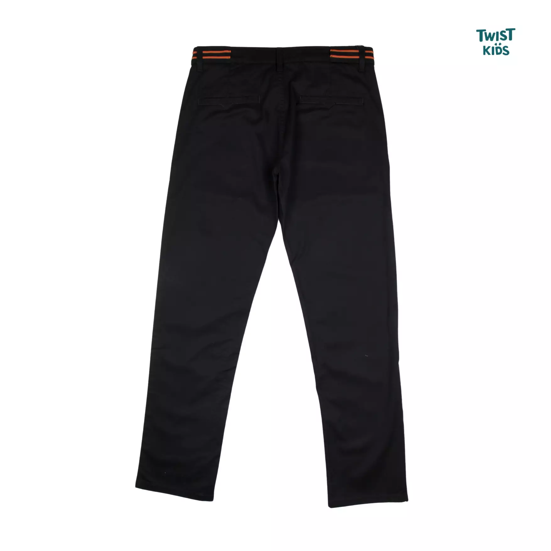 Twist Kids [Official Store] - Spark Pants C, Chinese New Year Series, Bawahan/Celana Katun/Chinos Panjang Pinggang Full Karet Bahan Melar/Strecth Anak Laki-laki (4-14 tahun) Warna Hitam (Black)