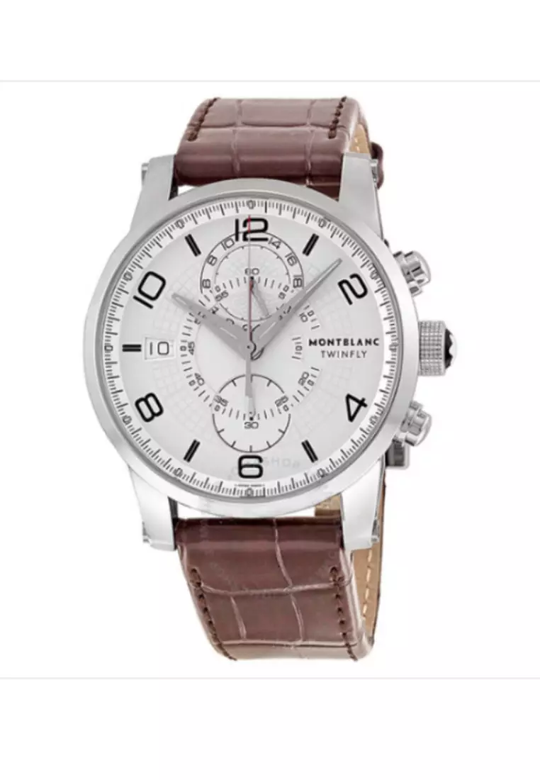 Montblanc timewalker twinfly automatic cheap watch