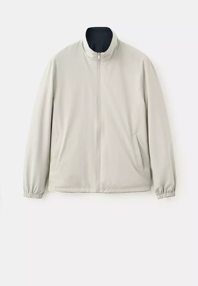 Reversible Quilted Water-Repellent Reversible Jacket