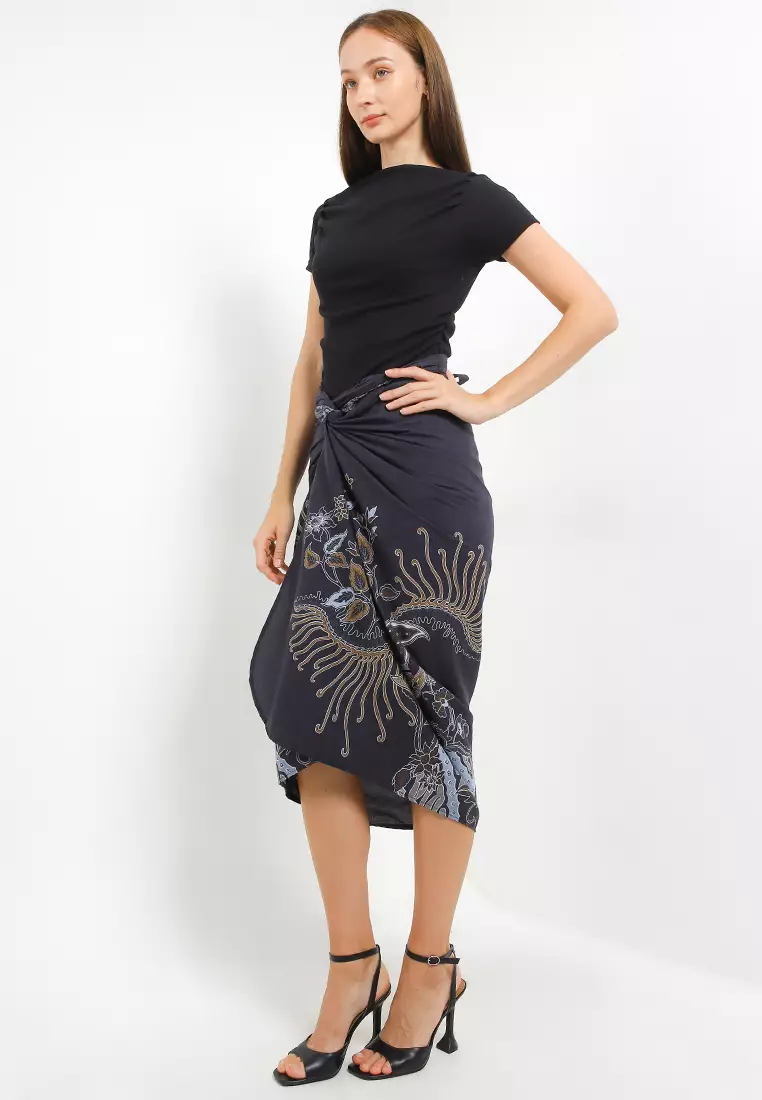 Mela Skirt Lilit Batik Katun Wanita